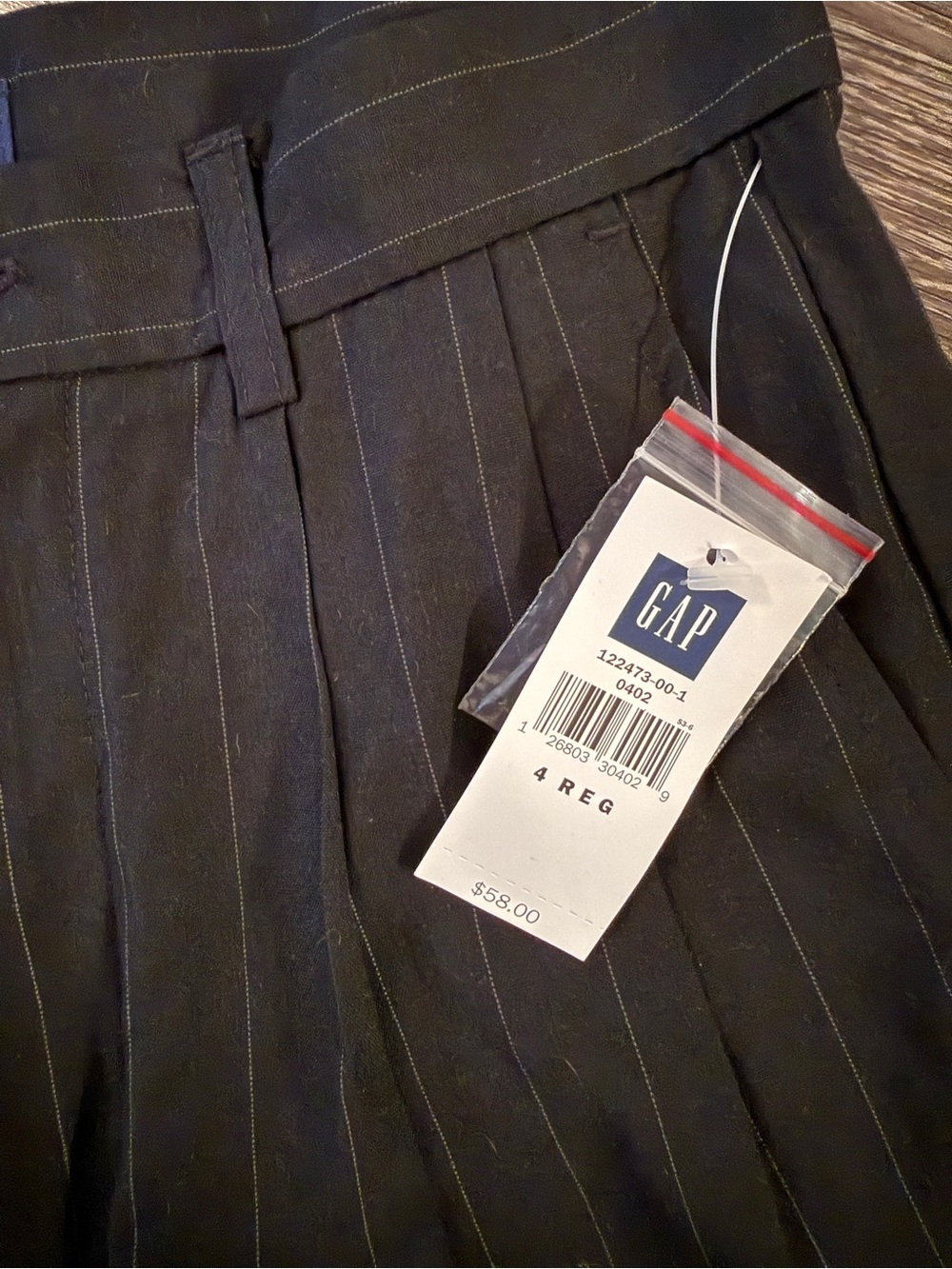 Gap Vintage 2000 Deadstock Pinstripe Pants - Picture 2 of 8